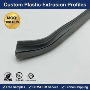 Extruded U-Shaped PVC Refrigerator Gasket Custom Size