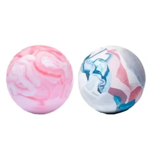 FITZELAR 2 Piece Rubber Lacrosse Balls for Unisex Use Myofascial Release Deep Tissue Massage for Foot Back Shoulder Trigger
