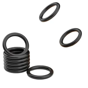 FKM Black Fluorine Rubber Gasket 0.8 7mm Pressure resistant High Temperature Resistant Industrial Applications