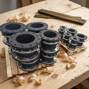 Fabric Reinforced Rubber Bellows for High Load Pipelines