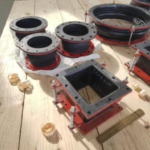 Fabric Reinforced Rubber Bellows for Industrial Use