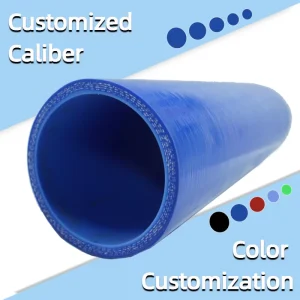 Fabric Reinforced Silicone Rubber Radiator Hoses for Heavy Vehicles