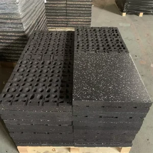 Factory Anti-Vibration Gym Rubber Tiles and Free Weight Pads