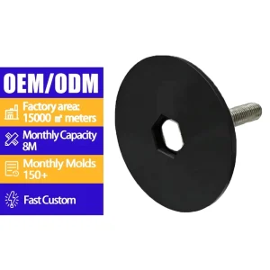 Factory Custom Anti-Slip Rubber Adjustable Feet Equipment Furniture Balance Screw Pads