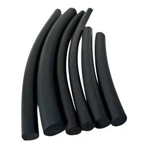 Factory Custom Black EPDM Rubber Foam Seal Strip High Temperature Resistance Soundproof for Industrial Door Window Cutting