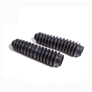 Factory Custom Design Size Industrial Product Soft Rubber Bellows Dust Cover With Black From Factory Supplier