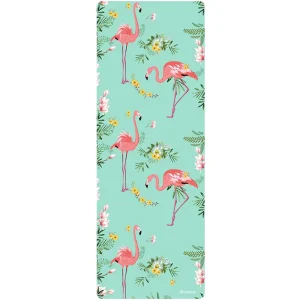 Factory Custom Eco Friendly Fitness Travel Non slip Foldable Polyurethane Natural Constellation Yoga Mat PU Rubber