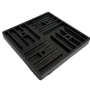 Factory Custom Equipment Sound Absorbing Sheet Rubber Damping Pads Square Cushioning Anti Vibration YLD Brand Shandong