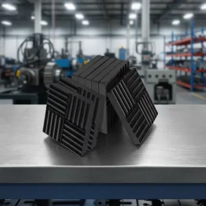 Factory Custom Equipment Sound Absorbing Sheet Rubber Damping Pads square Cushioning Anti Vibration Pad