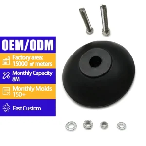 Factory Custom Moisture-Proof Adjustable Feet for Outdoor Control Cabinets Buffer Height Support Pads
