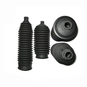 Factory Custom Molded Bellow Vacuum Seal Dust Cover Round Flexible Neoprene Silicone Rubber Bellows