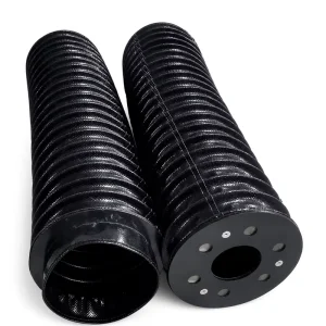 Factory Custom Rubber Cylinder Bellow Round Accordion Bellows Cover for CNC Machine