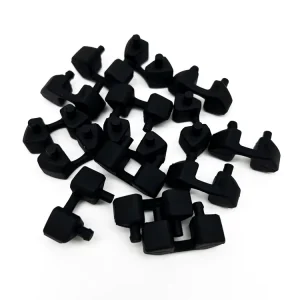 Factory Custom Rubber Sealing Silicone Hole Plug Rubber Plug 32Mm Square Threaded Plug