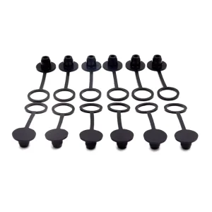 Factory Custom Snap on Silicone Rubber Hole Caps Blanking Plug End Cover