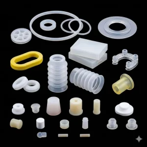 Factory Custom Transparent Silicone Rubber Injection Molding Parts