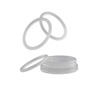 Factory Custom Transparent Silicone Rubber O-Ring Seal, Waterproof