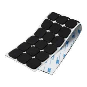 Factory Custom Waterproof Square and Round Double-Sided EVA Silicone Rubber Foot Mats