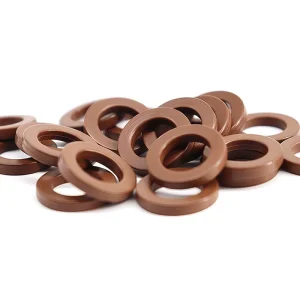 Factory Customizable Silicone Rubber Gasket Seal Rings Flat Flange Sealing