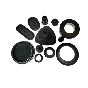 Factory Customized FKM NBR Molded Rubber Parts NBR Formed Rubber Parts with Cutting Processing Service