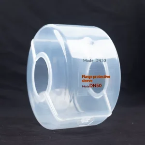 Factory Customized PP Protective Sleeve Flange Safety Guard Acid and Alkali Resistant Pipe Anti-Splash Leakage DN50