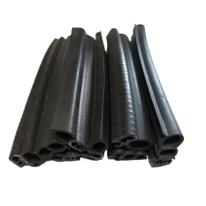 Factory Customized Welding Cutting Services Extrusion Composite Rubber Steel Weatherstrip EPDM Sealing Strip for Car Door Window