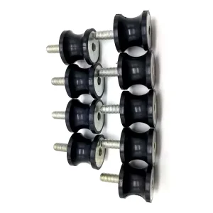 Factory Direct Anti Vibration Silent Block Male to Female Thread Rubber Mounts Rubber Buffers with Cutting Processing Service