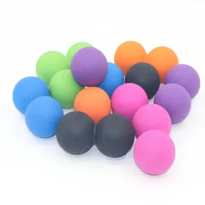 Factory Direct Bulk Ball High Quality Custom Logo Standard Rubber Massage Ball Lacrosse Ball