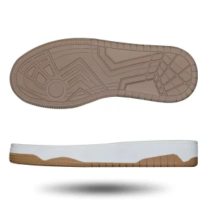 Factory Direct Customizable Rubber Casual Shoe Soles Good Cushioning Performance Corrosion Resistance and Anti-Slip Feature