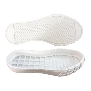 Factory Direct Customizable Shoe Soles Lightweight White Rubber with Anti Slip and Abrasion Resistance