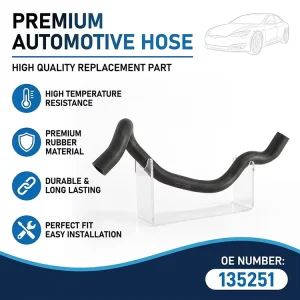 Factory Direct EPDM Radiator Hose 135251 OEM Cooling Pipe for 206 207 C2 C3