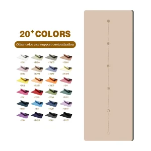 Factory Direct Eco Friendly 4.5mm Thick PU Natural Rubber Yoga Mat 183cm Length Universal Use Model 002 China