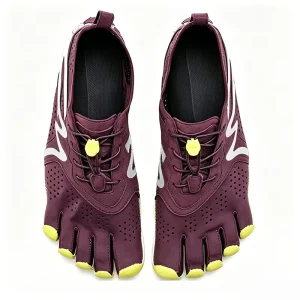 Factory Direct Five Finger Barefoot Wading Shoes Elastic Lace No Tie Breathable Anti Slip Outdoor Trekking Aqua Water Shoes