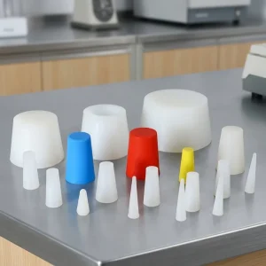 Factory Direct Food Grade Custom Silicone Tapered Plug Waterproof Rubber Hole Stopper Silicone Cone Caps for Sealing Masking