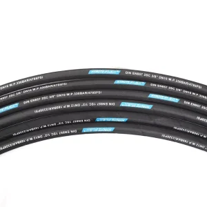 Factory Direct High Pressure Hydraulic Rubber Hose DIN EN 857 1SC 2SC Steel Wire Spiral Reinforced