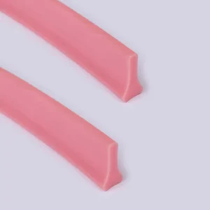 Factory-Direct High-Temperature-Resistant Pink Silicone Sealing Strip for Doors and Windows Dustproof Waterproof