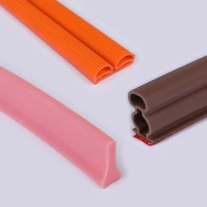 Factory Direct High-Temperature-Resistant Silicone Sealing Strips T-Profile and Double-D Profile Anti-Collision Types