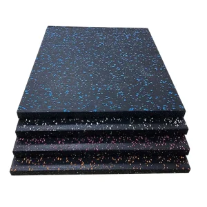 Factory Direct Indoor Gym Rubber Floor Mat for Soundproofing and Shock Absorption