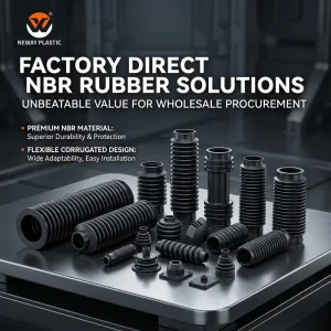 Factory Direct NBR Rubber Bellows Telescopic Boot Corrugated Protective Cover OEM/ODM for Automotive Industrial Use
