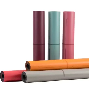 Factory Direct PU Rubber Yoga Mat 4.5mm High Quality Luxury Multi Color Non Slip Eco Friendly Sweat Absorbing