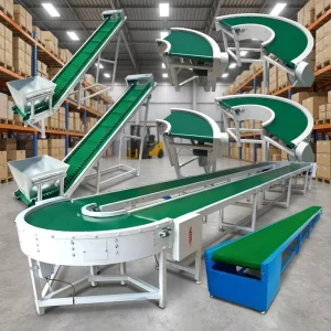 Factory Direct Plastic Belt PU PVC Conveyors for Food Conveyor Belt Machine