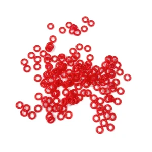 Factory Direct Red Small Diameter Rubber Seal Industrial Grade O Ring for Home Appliances Sensor Valves