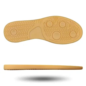 Factory Direct Sale Lightweight Water Resistant Anti Slip Rubber Shoe Soles 2cm Thickness Customizable for Women’s Sports Shoes