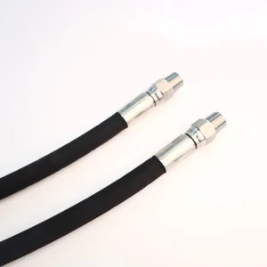 Factory Direct Sales Of High quality 1 2NPT Rotatable Male Thread SS304 Hydraulic Hose Assemblies