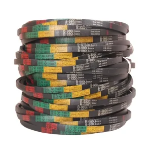 Factory Direct Sales of High Quality Rubber Automotive Transmission Belt A B C D Type V belt Industrial Drive Belt