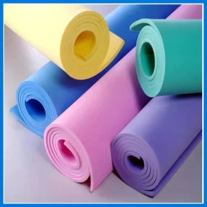 Factory Direct Selling Eva Sheet Roll Silicone Rubber Foam Wear Resistant Foam Rubber Sheet