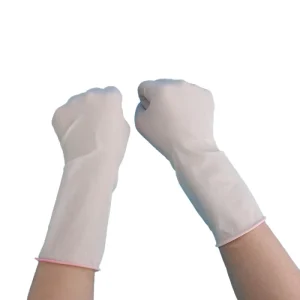 Factory Direct Supply of Powder free Natural Latex Gloves Soft Comfortable and Durable Medical Protective Disposable Gloves
