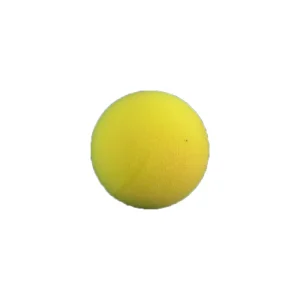 Factory Directly High Quality Smooth Surface Colored Sponge Rubber Ball With Hole Low Bouncing Ball