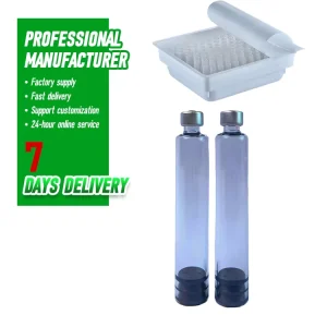 Factory Factory Direct Supply Medical Grade Glass Barrel and Rubber Plug Medicine 3ml Cartridge Sterile