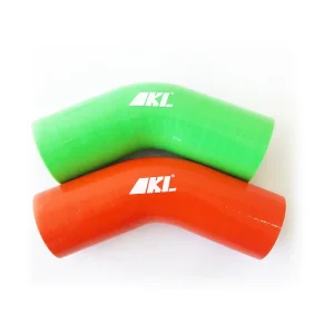 Factory High Pressure Resistance Braided Flexible Car Radiator 45 90 135 Degree Elbow Silicone Hose