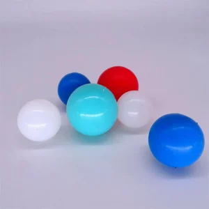 Factory High Temperature Resistance Elastic Silicone Rubber Ball Solid Silicone Rubber Bouncy Ball